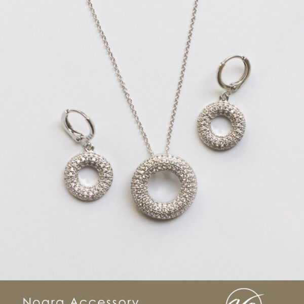 ست دایره نقره ای