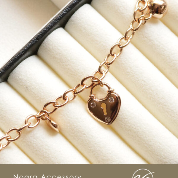 دستبند گوی و قلب