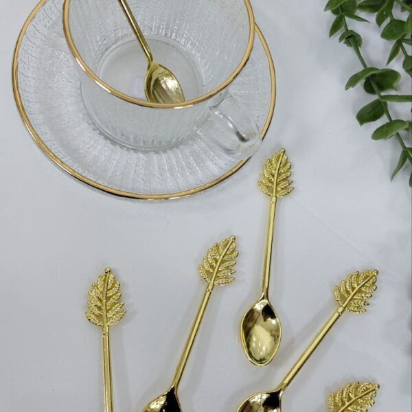 قاشق چای خوری طلایی