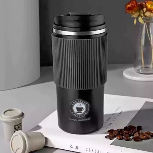 تراول ماگ 500میل کمر سیلیکونی