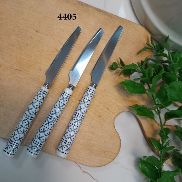 کارد و چنگال میوه خوری گل ایکس